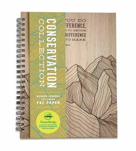 Бумажная книга «Conservation Wooden Journal: Laser Engraved Wood, Notebook With Quotes, Hiking Journal, Camping Journal», автор Insight Editions - фото №1