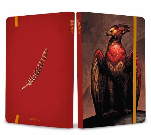 Бумажная книга «Harry Potter: Fawkes Softcover Notebook», автор Insight Editions - фото №1