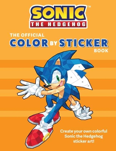 Бумажная книга «Sonic the Hedgehog: The Official Color by Sticker Book », автор Insight Editions - фото №1