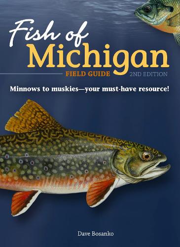 Бумажная книга «Fish of Michigan Field Guide», автор Дэйв Босанко - фото №1