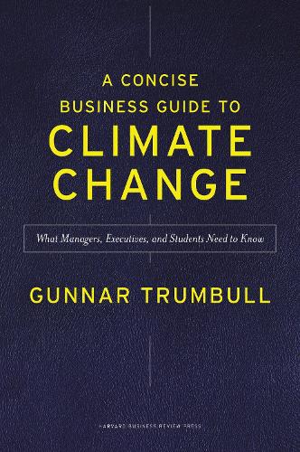 Паперова книга «A Concise Business Guide to Climate Change: What Managers, Executives, and Students Need to Know», автор Гуннар Трамбулл - фото №1
