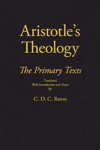 Бумажная книга «Aristotle's Theology: The Primary Texts», автор Аристотель - фото №1