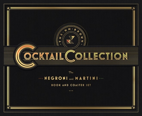 Бумажная книга «The Wm Brown Cocktail Collection: The Negroni and The Martini: Book and Coaster Set», автор Мэтт Хранек - фото №1