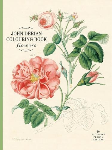 Бумажная книга «John Derian Colouring Book: Flowers», автор Джон Дериан - фото №1