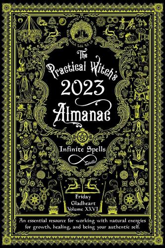 Паперова книга «The Practical Witch's Almanac 2023», автор Фрайдей Гледхарт - фото №1