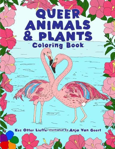 Паперова книга «Queer Animals And Plants Coloring Book», автор Кес Оттер Ліффе - фото №1
