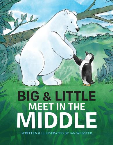 Бумажная книга «Big & Little Meet in the Middle», автор Ян Вебстер - фото №1