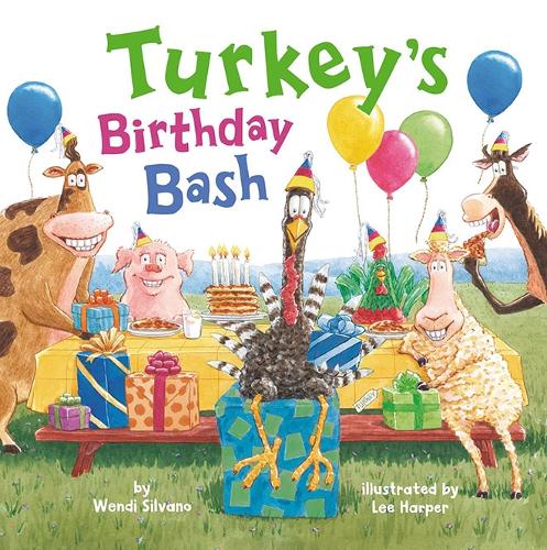 Паперова книга «Turkey's Birthday Bash», автор Венді Сільвано - фото №1