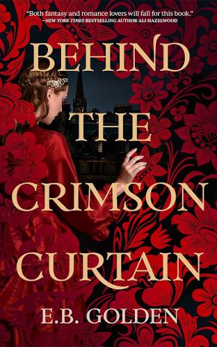 Паперова книга «Behind the Crimson Curtain», автор Е.Б. Голден - фото №1