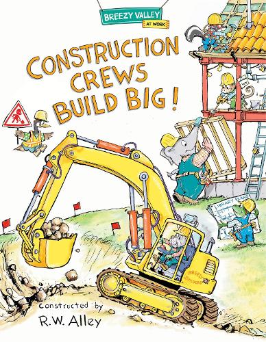 Бумажная книга «Construction Crews Build Big!», автор Р.В. Элли - фото №1