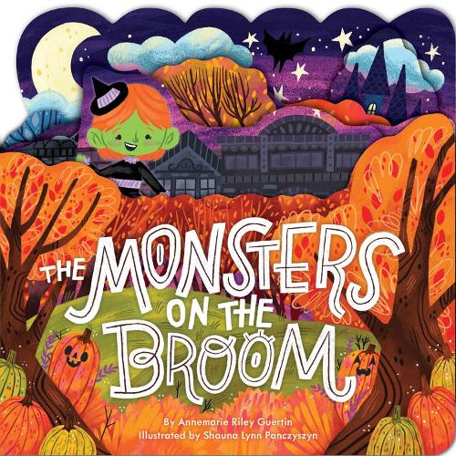 Паперова книга «The Monsters on the Broom», автор Аннемарі Райлі Гертін - фото №1