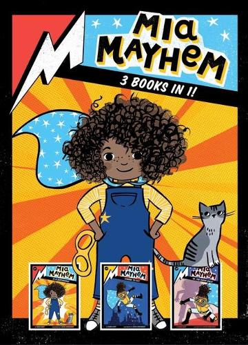 Бумажная книга «Mia Mayhem 3 Books in 1!: Mia Mayhem Is a Superhero!; Mia Mayhem Learns to Fly!; Mia Mayhem vs. the Super Bully», автор Кара Уэст - фото №1