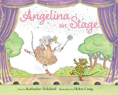 Паперова книга «Angelina on Stage», автор Кетрін Холаберд - фото №1
