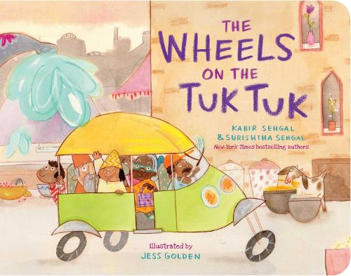 Паперова книга «The Wheels on the Tuk Tuk», авторів Кабір Сехгал, Суріштха Сехгал - фото №1