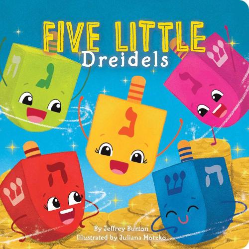Бумажная книга «Five Little Dreidels», автор Джеффри Бартон - фото №1