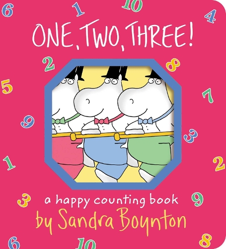 [object Object] «One, Two, Three!: A Happy Counting Book», автор Сандра Бойнтон - фото №1