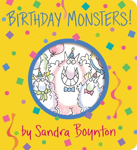 Бумажная книга «Birthday Monsters!», автор Сандра Бойнтон - фото №1