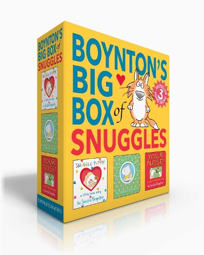 [object Object] «Boynton's Big Box of Snuggles (Boxed Set): Snuggle Puppy!; Belly Button Book!; Your Nose!», автор Сандра Бойнтон - фото №1