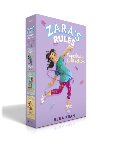 Бумажная книга «Zara's Rules Paperback Collection (Boxed Set): Zara's Rules for Record-Breaking Fun; Zara's Rules for Finding Hidden Treasure; Zara's Rules for Living Your Best Life», автор Хена Кхан - фото №1