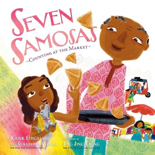 Паперова книга «Seven Samosas: Counting at the Market», авторів Кабір Сехгал, Суріштха Сехгал - фото №1