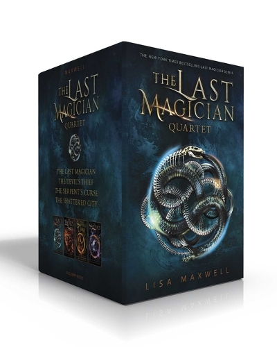 Бумажная книга «The Last Magician Quartet (Boxed Set): The Last Magician; The Devil's Thief; The Serpent's Curse; The  Shattered City», автор Лиза Максвелл - фото №1