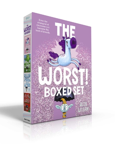 Бумажная книга «The Worst! Boxed Set: Unicorns Are the Worst!; Dragons Are the Worst!; Yetis Are the Worst!; Elves Are the Worst!», автор Алекс Уиллан - фото №1