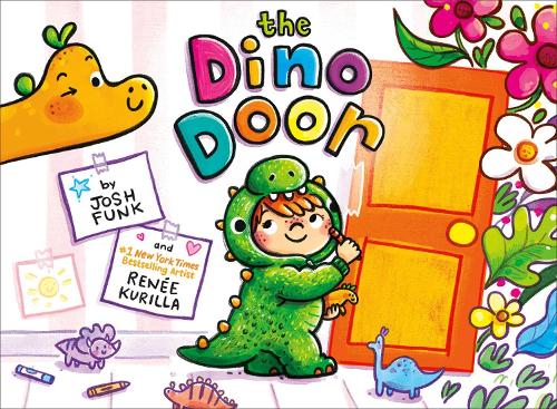 Паперова книга «The Dino Door», автор Джош Фанк - фото №1