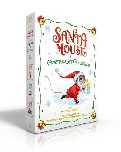 Бумажная книга «Santa Mouse A Christmas Gift Collection (Boxed Set): Santa Mouse; Santa Mouse, Where Are You?; Santa Mouse Finds a Furry Friend», автор Майкл Браун - фото №1