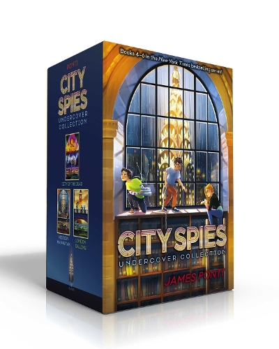 Бумажная книга «The City Spies Undercover Collection (Boxed Set): City of the Dead; Mission Manhattan; London Calling», автор Джеймс Понти - фото №1