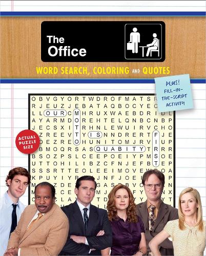 Бумажная книга «The Office Word Search, Coloring and Quotes: Plus Fill-in-the-Script Activity», автор Редакторы Thunder Bay Press - фото №1
