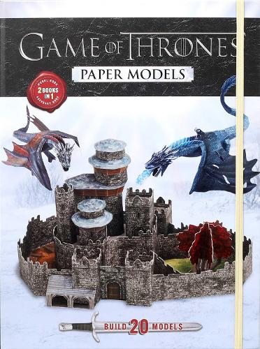 Паперова книга «Game of Thrones Paper Models», авторів Барбара Монтіні, Білл Сколлон - фото №1