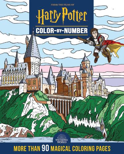 Паперова книга «Harry Potter Color-by-Number», автор Редактори Thunder Bay Press - фото №1