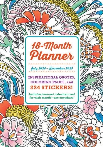 Бумажная книга «2025 Coloring Planner», автор Редакторы Thunder Bay Press - фото №1