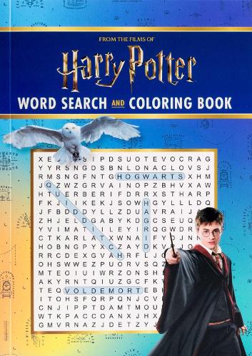 Бумажная книга «Harry Potter Word Search and Coloring Book», автор Редакторы Thunder Bay Press - фото №1