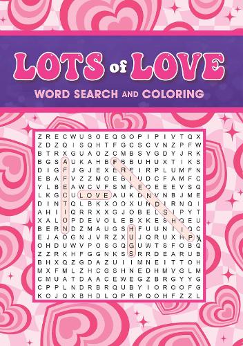 Паперова книга «Lots of Love Word Search and Coloring», автор Редактори Thunder Bay Press - фото №1