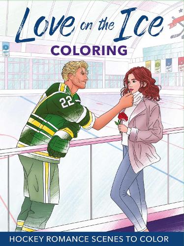 Бумажная книга «Love on the Ice Coloring: Hockey Romance Scenes to Color», автор Редакторы Thunder Bay Press - фото №1