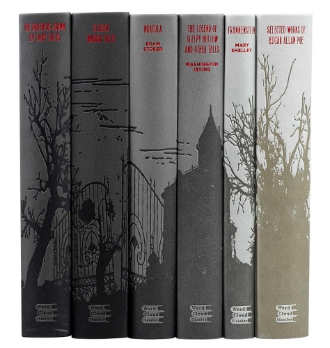Паперова книга «Word Cloud Classics: Horror Collection», автор Редактори Canterbury Classics - фото №1