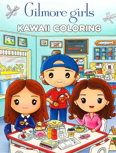 Бумажная книга «Gilmore Girls Kawaii Coloring» - фото №1