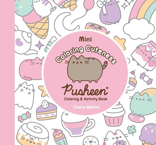 Бумажная книга «Mini Coloring Cuteness: A Pusheen Coloring & Activity Book», автор Клэр Белтон - фото №1
