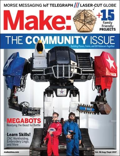 Паперова книга «Make: Volume 58», автор Майк Сенесе - фото №1