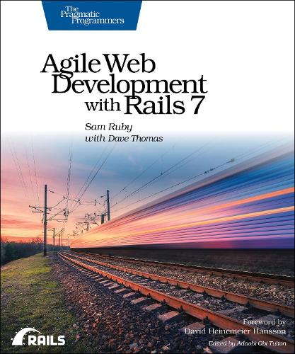 [object Object] «Agile Web Development with Rails 7», автор Сем Рубі - фото №1