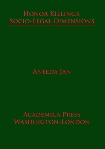 Бумажная книга «Honor Killings: Socio-Legal Dimensions», автор Анида Джан - фото №1