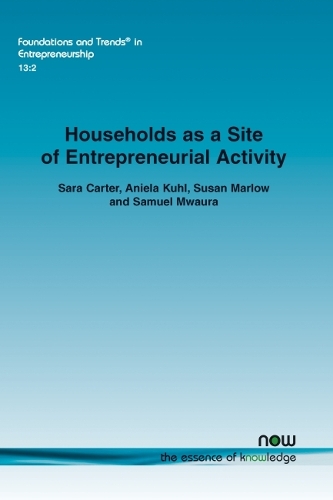 Бумажная книга «Households as a Site of Entrepreneurial Activity», авторов Аниэла Кул, Сэмюэл Мваура, Сара Картер, Сьюзен Марлоу - фото №1
