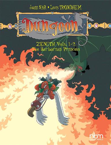 Бумажная книга «Dungeon: Zenith Vols. 1-2: The Barbarian Princess», авторов Джоанн Сфар, Льюис Тронхейм - фото №1