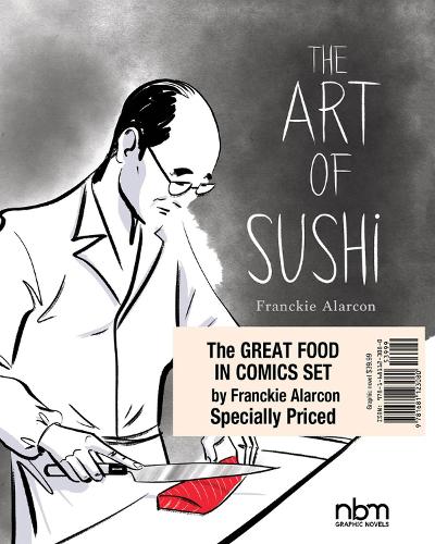 Паперова книга «The Great Food in Comics Set», автор Франкі Аларкон - фото №1