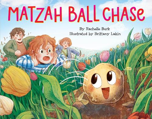 Паперова книга «Matzah Ball Chase», автор Рашель Берк - фото №1