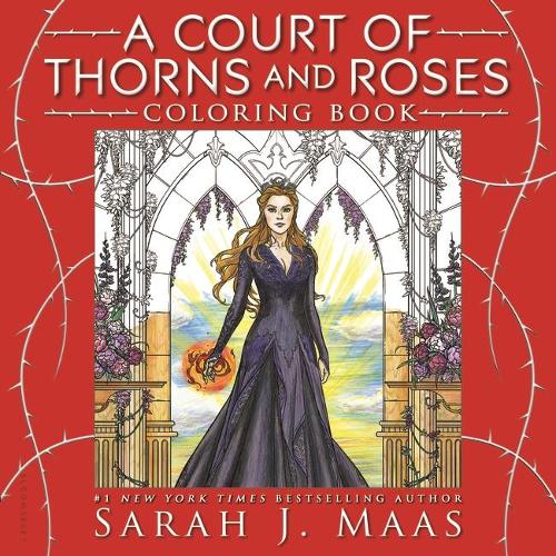 Паперова книга «A Court of Thorns and Roses Coloring Book», автор Сара Дж. Маас - фото №1