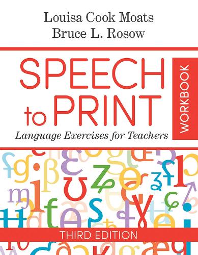 Паперова книга «Speech to Print Workbook: Language Exercises for Teachers», авторів Брюс Розов, Луїза Кук Моутс - фото №1