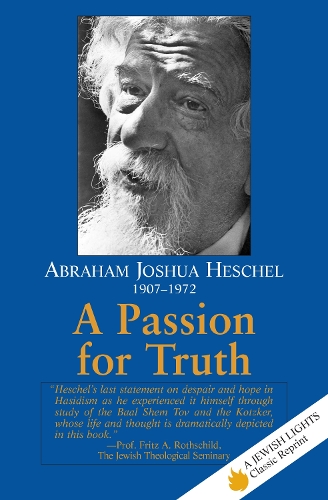 Паперова книга «A Passion for Truth», автор Абрахам Джошуа Хешель - фото №1