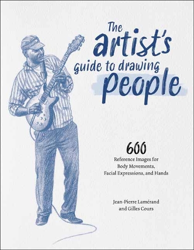 Бумажная книга «The Artist's Guide to Drawing People: 600 Reference Images for Body Movement, Facial Expressions, and Hands», автор Жан-Пьер Ламеран - фото №1